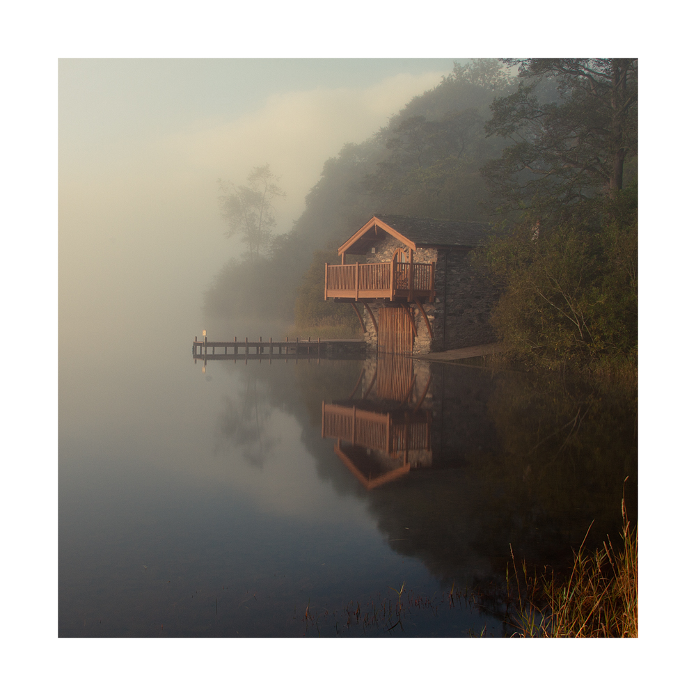 Duke of Portlands Boat House, lake district, boat house